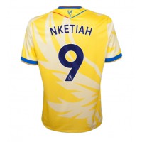 Maglia Calcio Crystal Palace Eddie Nketiah #9 Seconda Divisa 2024-25 Manica Corta